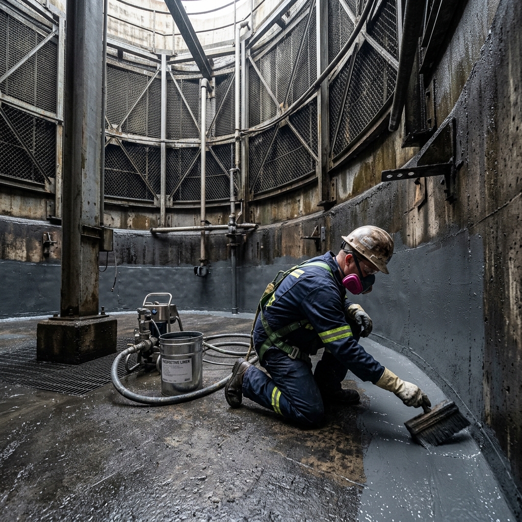 EvapLiner Basin Coatings: The Gold Standard in Cooling Tower Protection