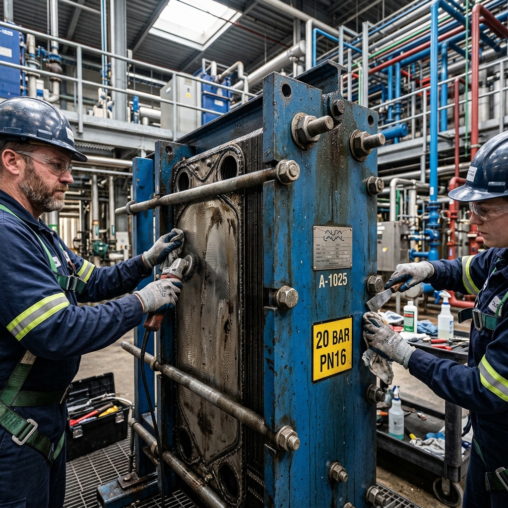 Plate & Frame Heat Exchanger Cleaning: Recovering Lost Efficiency