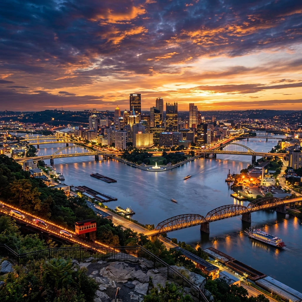 Pittsburgh Pennsylvania skyline — home of Aqua Pure Solutions